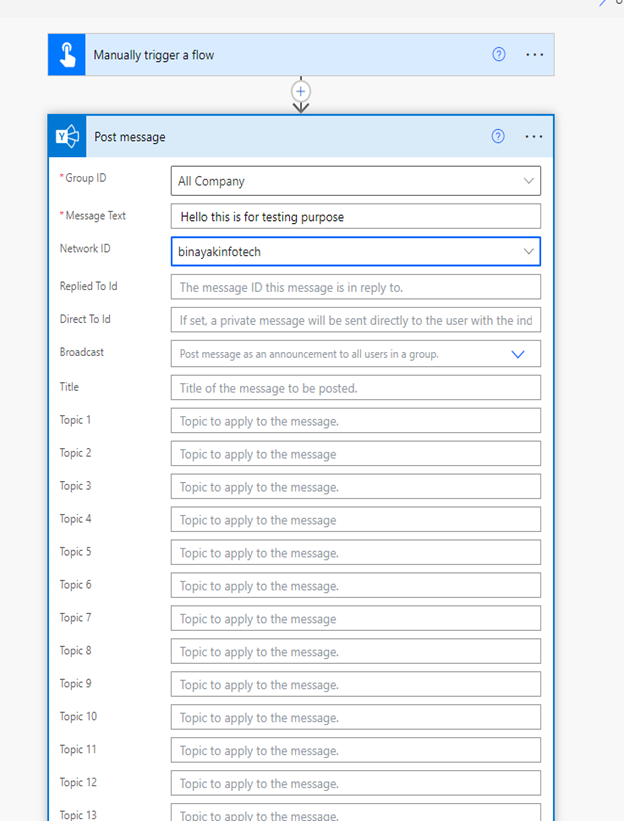 How to Connect Yammer to Microsoft Power Automate